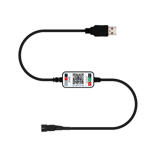 led幻彩蓝牙控制器宝莲灯app迷你蓝牙控制器手机控制幻彩灯带RGB