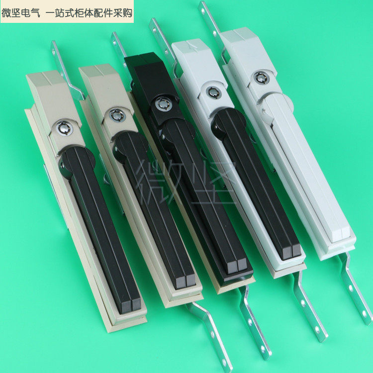 微坚 MS830连 黑色连杆锁 仿威图锁 工业机箱柜锁 锌合金材质