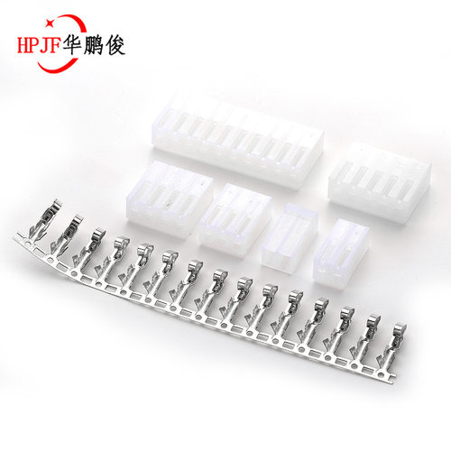 CH3.96-2/3/4/5/6/7/8/9/10Y胶壳线对板连接器插头间距3.96MM端子
