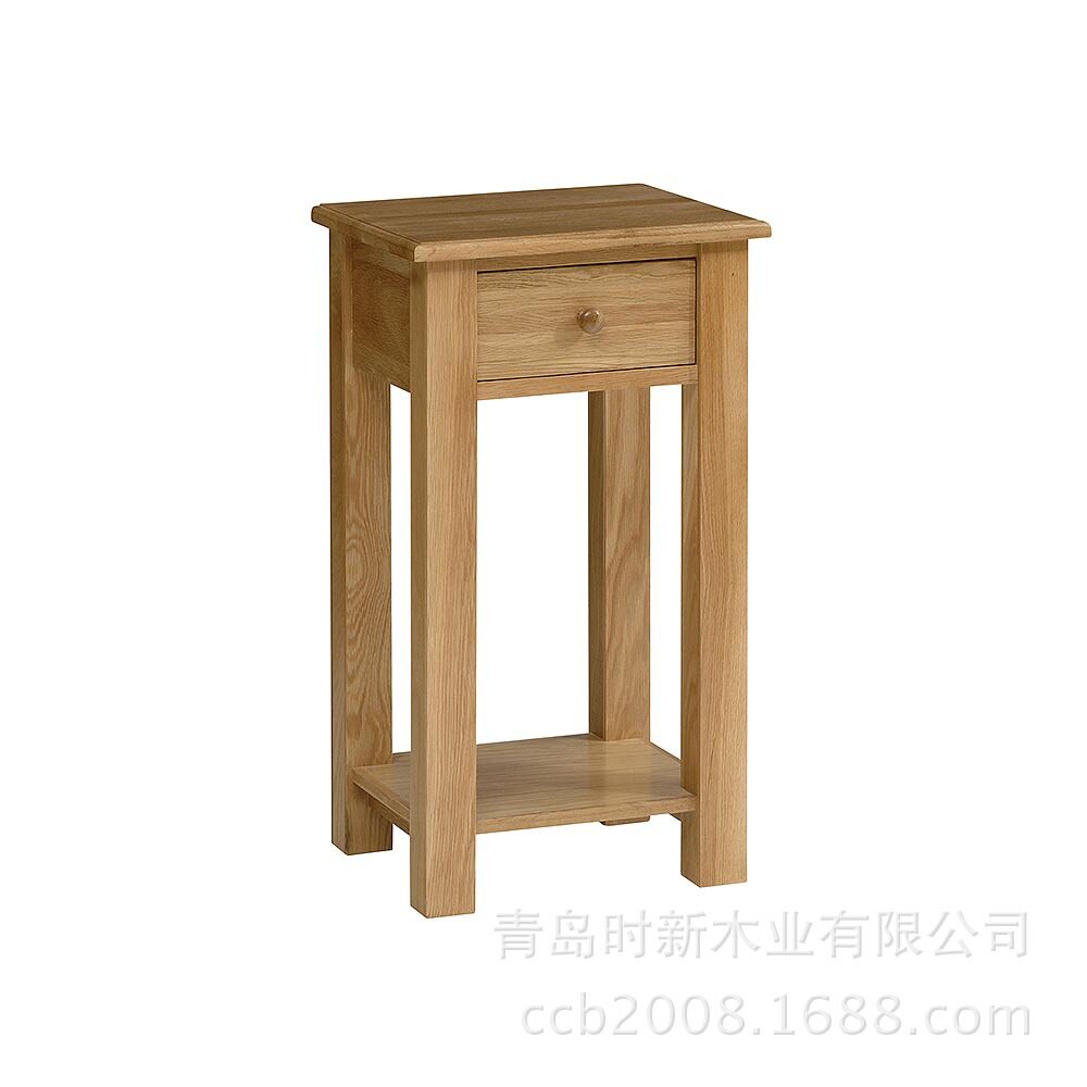 美式处理白橡木简约茶几