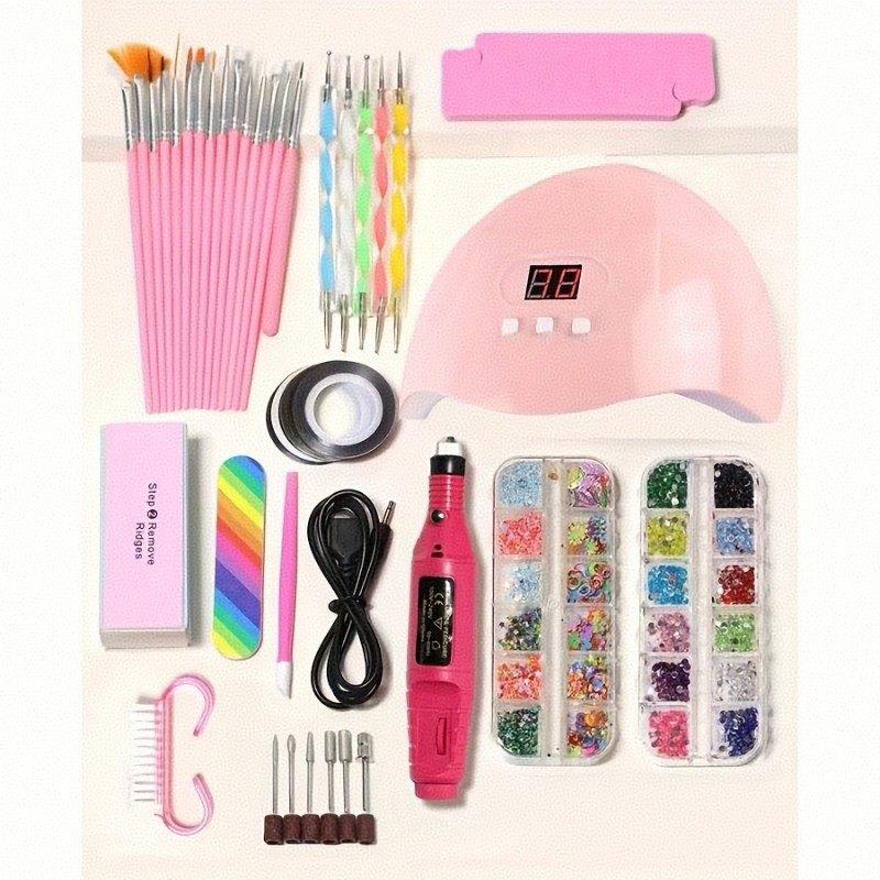 指甲美甲钻套装 美甲亮片指甲装饰品 爆闪爱心蝴蝶平底异形钻组合