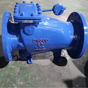 HH44X微阻缓闭止回阀水力控制阀金钛泵阀DN400标准GB T13927