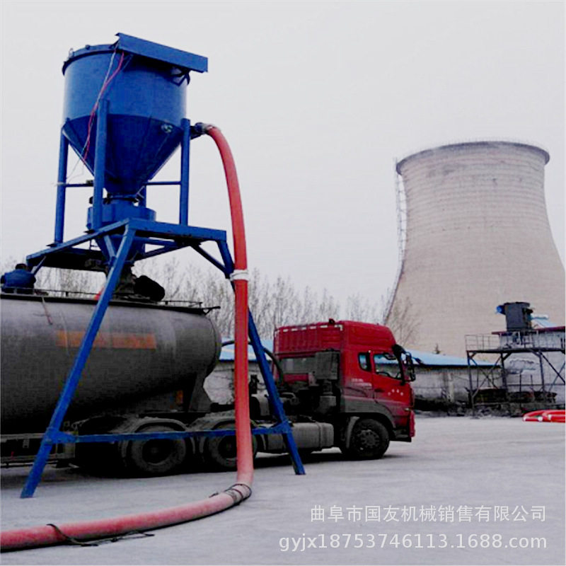 库底清灰自吸式吸料机搅拌站水泥粉气力吸料机脉冲除尘气力输送机