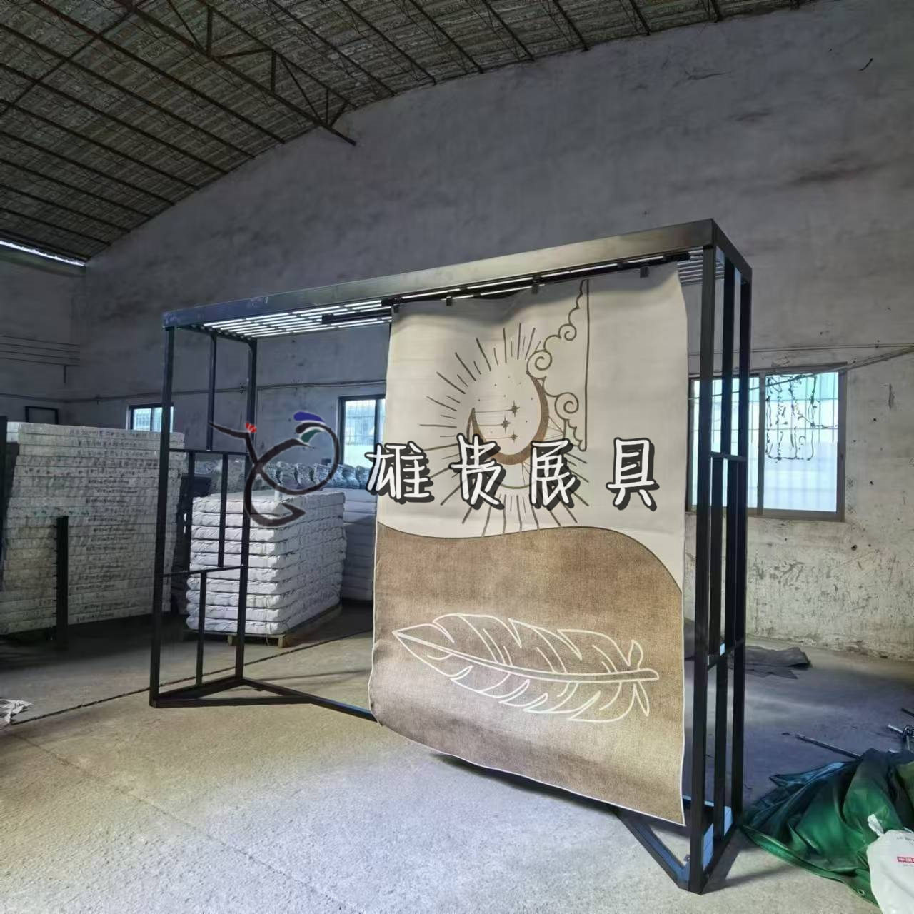 布料样品架 地毯架子 毯子翻页架 毛毯展示架 卷料展架