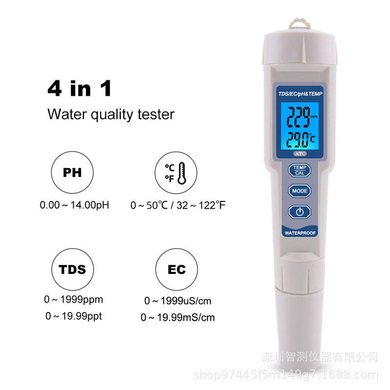 便携PH-3508鱼缸水质检测笔