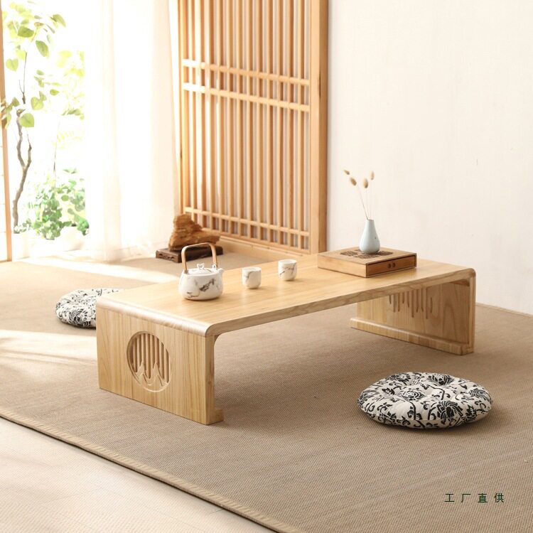 全实木飘窗阳台茶几新品
