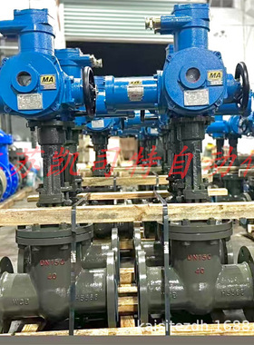 带485通讯 MKZ941H-64C DN250矿用隔爆兼本安型一体式电动闸阀