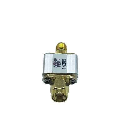 1420MHz 射电天文专用SAW带通滤波器，80MHz带宽，SMA接口滤波器