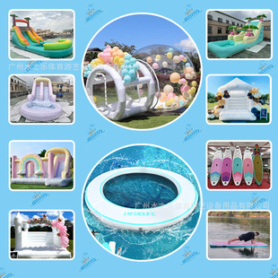 新款网红充气泡泡屋帐篷美陈展示气球派对商场充气透明PVC泡泡屋