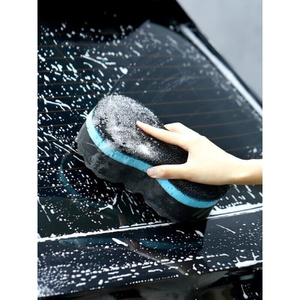 洗车海绵专用高密度棉强G力去污擦车吸水海绵块汽车漆面去污渍神