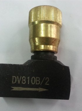 DV6 DV8 DV10 DV12 DV16 DV20 DV25 DV30液压节流截止阀双向节流