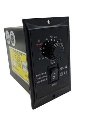 US-52调速器 交流电机 调速器220V 6W-400W 流水线调速开关控制器