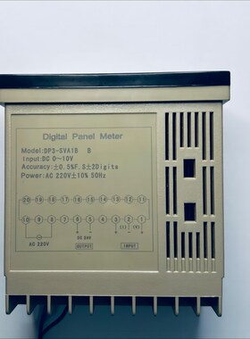TOKY东崎转速频率表DP3-SVA1B DP3-SVA1A传感器数显表0-10V线速表