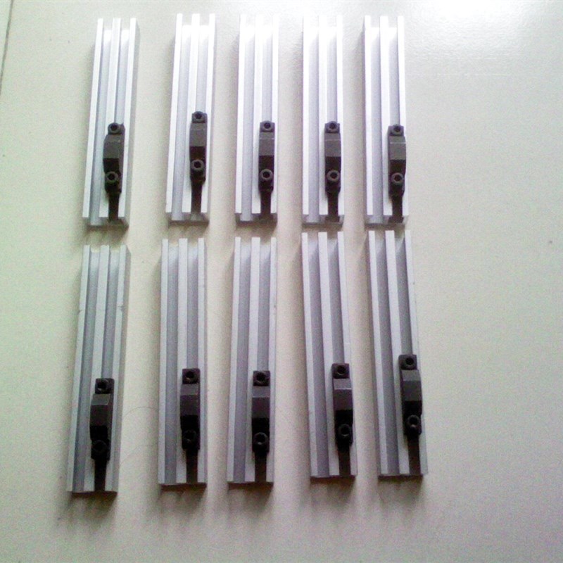 机床槽板撞块T型铝板车床挡块铝滑道行程限位开关铝合金穿线铝板