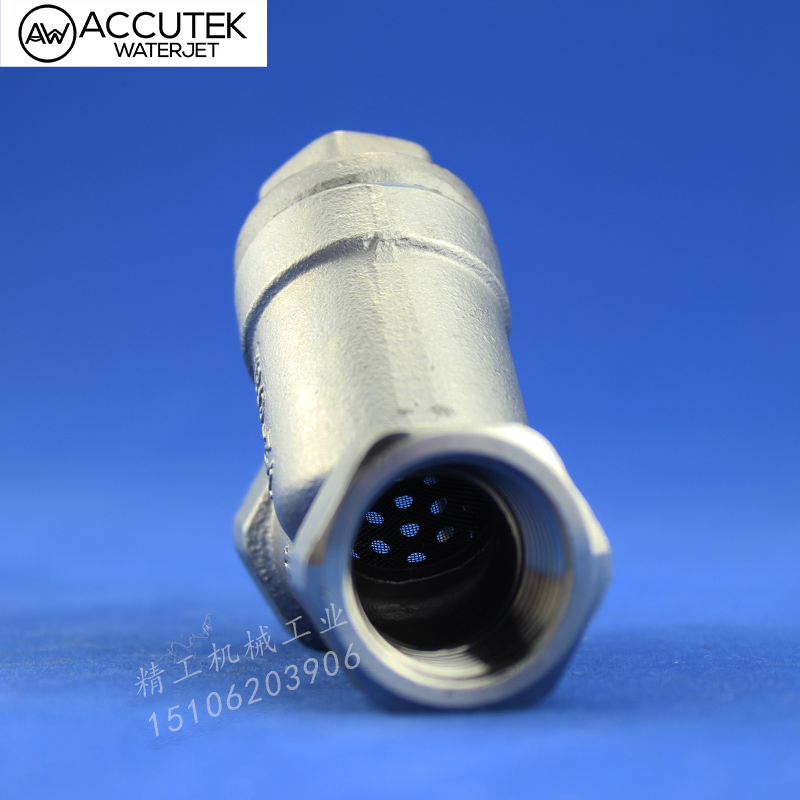 304不锈钢Y型过滤器 y形PVC水管前置水过滤阀门4分6分1寸DN15 80