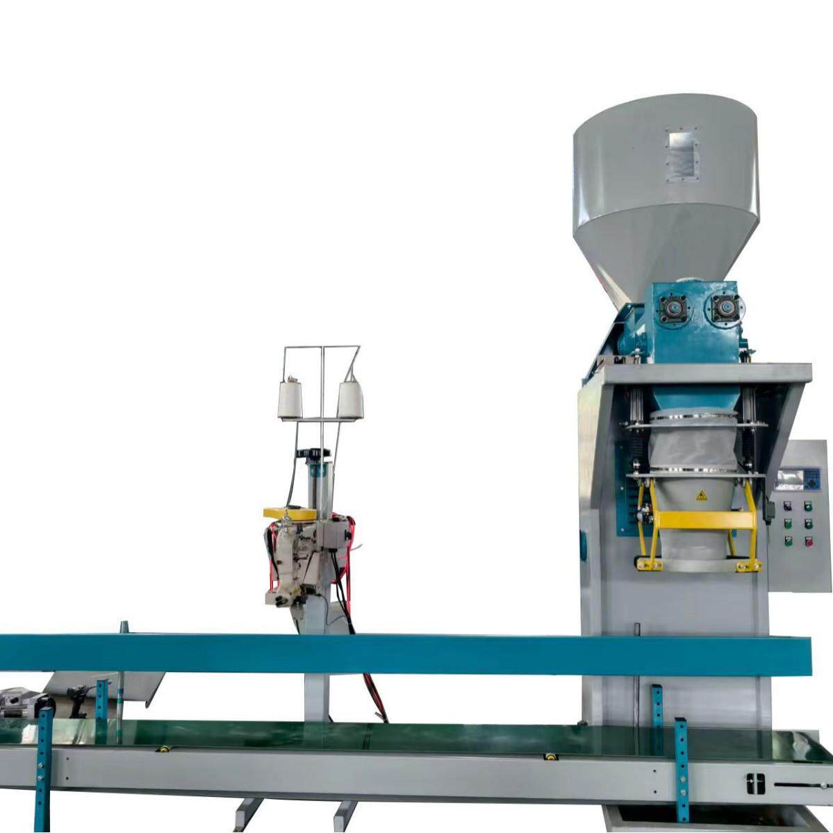 15-50KG自动定量称重包装秤面粉饲料预混料袋装打包秤可定制