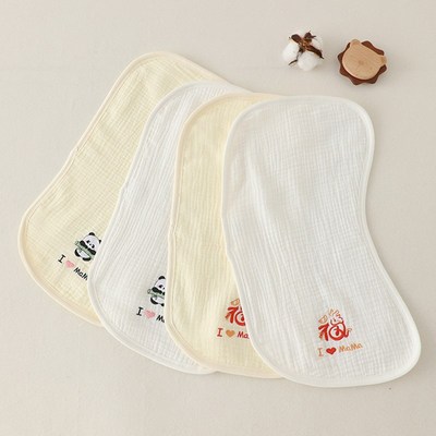 婴儿拍嗝巾a类纯棉纱布新生儿用品初生男女宝宝口水巾垫肩防吐奶