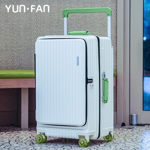 侧开盖行李箱多功能宽拉杆旅行24寸登机箱拉杆32寸大容量密码箱子