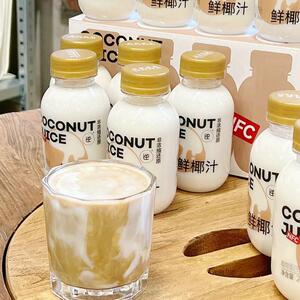 逆牌NFC鲜椰汁246g*10瓶轻食鲜榨椰子汁椰奶椰乳植物蛋白饮料整箱