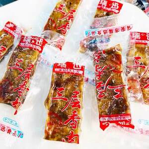 瑞迅香酥肉温州特产猪油渣猪肉条三层香猪肉香酥肉零食500g小包装