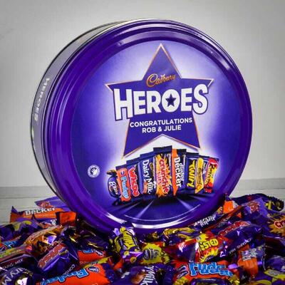 英国Cadbury Heroes Chocolate Advent Calendar巧克力情人节
