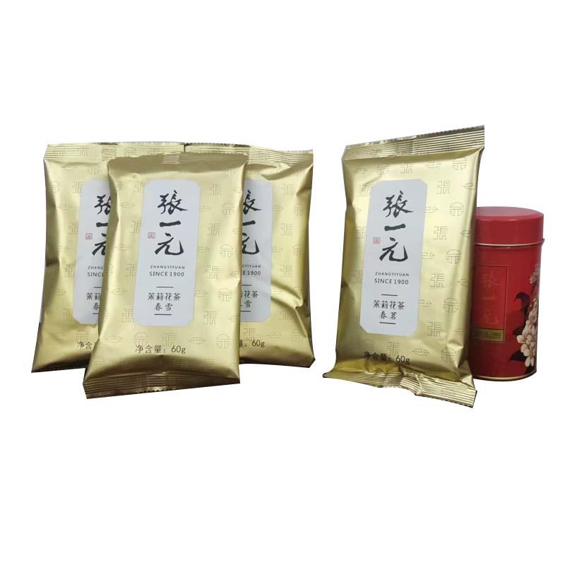 张一元茶叶茉莉花茶春雪茉莉毛峰茉莉花茶60g袋装