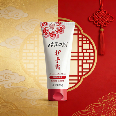 正品东洋之花护手霜保湿滋润95g男女秋冬季防干裂绵羊油套装国货