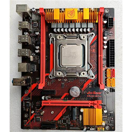 议价JIESHUO X79主板+E5 2670V2 带m.2接口