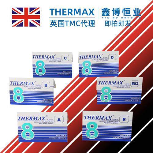 议价询价议价英国THERMAX变色感温温度纸8格C测温纸116-154度TMC
