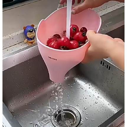 厨房沥水篮倒剩菜剩饭剩汤一次性过滤网垃圾袋洗菜池水槽三角架篮