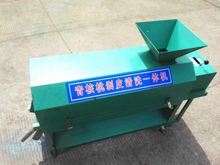 鲜核桃去皮机 核桃去青皮机 核桃扒皮机 核桃脱壳机