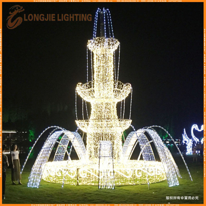 高8.0米 宽6.0米 喷泉造型灯 节日装饰 工程亮化景观灯 发光喷泉