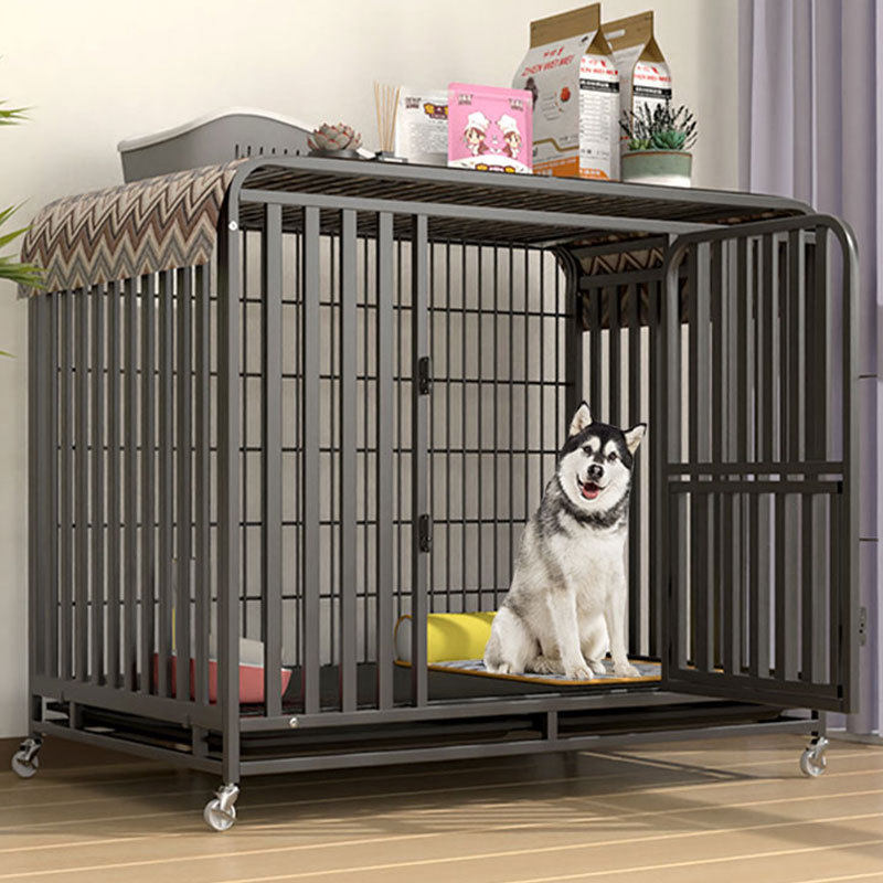 狗笼子 大型犬中型犬狗笼带厕所分离 家用室内外金毛拉布拉多笼子