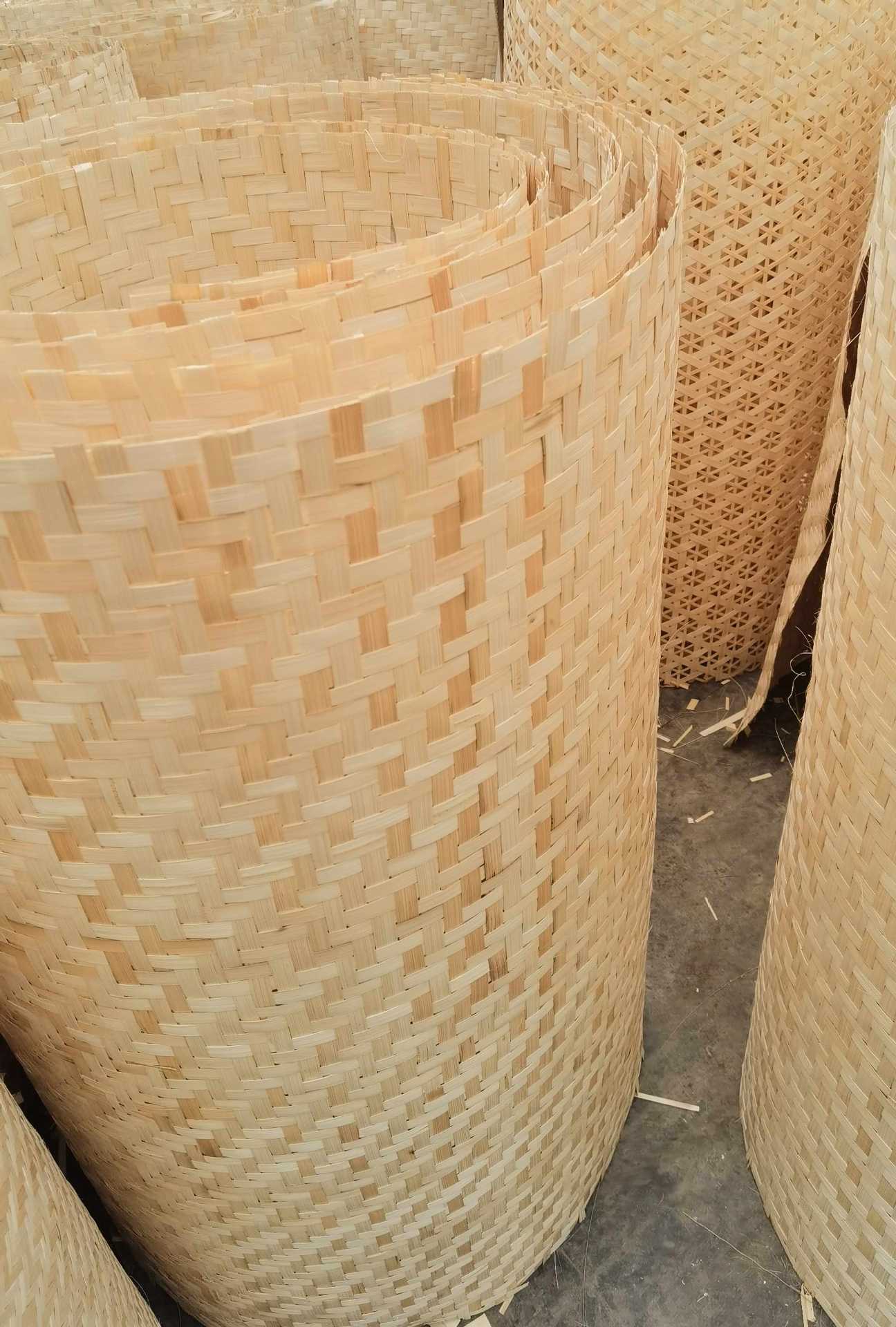 ?产地现货竹蔑席工地用墙面装饰装修竹席子农家乐装饰装修吊顶竹