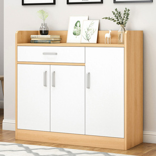 鞋 架子 柜家用仿实木制玄关柜阳台储物柜进门厅柜简约现代大容量鞋