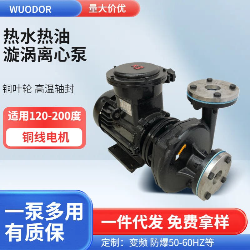 奥兰克RGP-40-200热油泵3kw铜叶轮导热循环增压模温机注塑机用泵