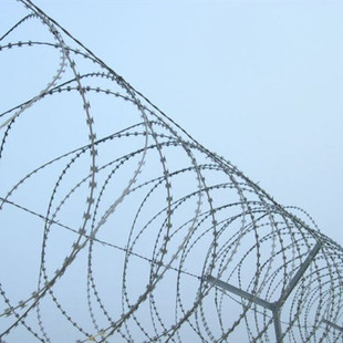 墙头刀片刺网不锈钢刀片刺网刀片刺网安装支架