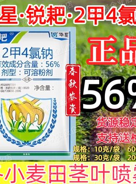2甲4氯钠小麦玉米草坪专用除草剂
