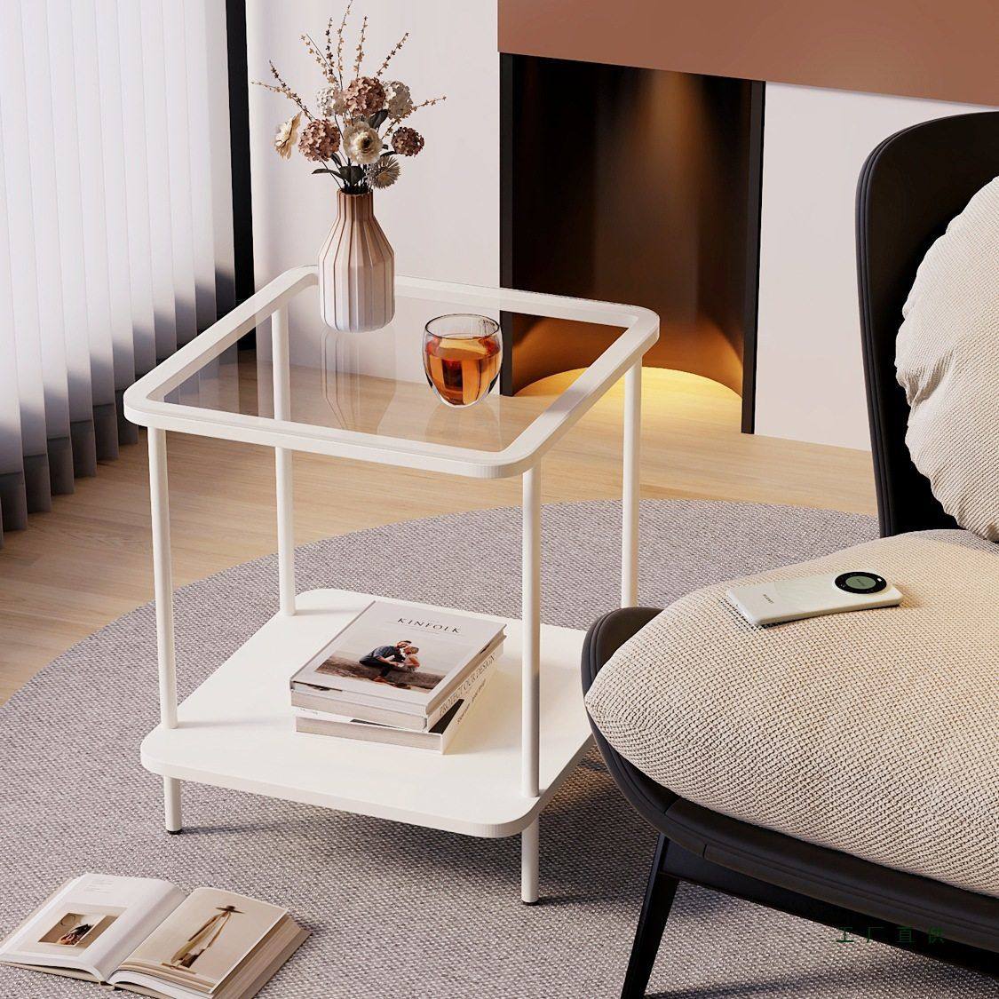 轻奢边几简易沙发侧边柜公茶几客厅小桌子夹缝角几床头桌感,住宅家具,角几/边几,淘宝优惠券,粉丝福利购,淘宝优惠卷