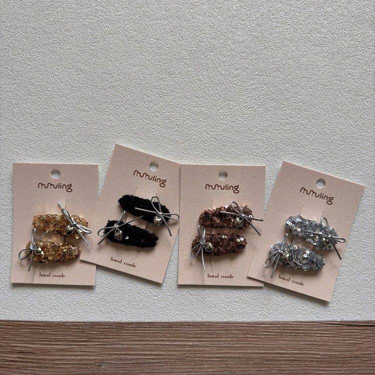 春夏新款儿童发夹女童亮片BB夹对装爱心边夹刘海夹少女心配饰,童装/婴儿装/亲子装,发饰,淘宝优惠券,粉丝福利购,淘宝优惠卷