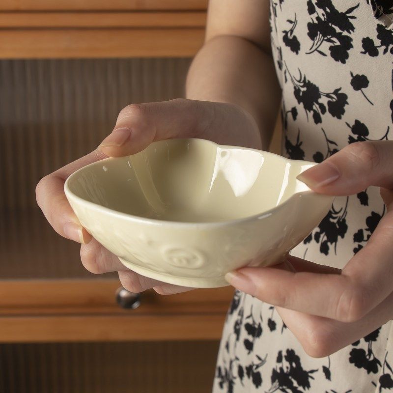 可爱陶瓷小吃蘸料碟子家用调味碟圆形点心菜碟醋酱油碟,餐饮具,碟,淘宝优惠券,粉丝福利购,淘宝优惠卷