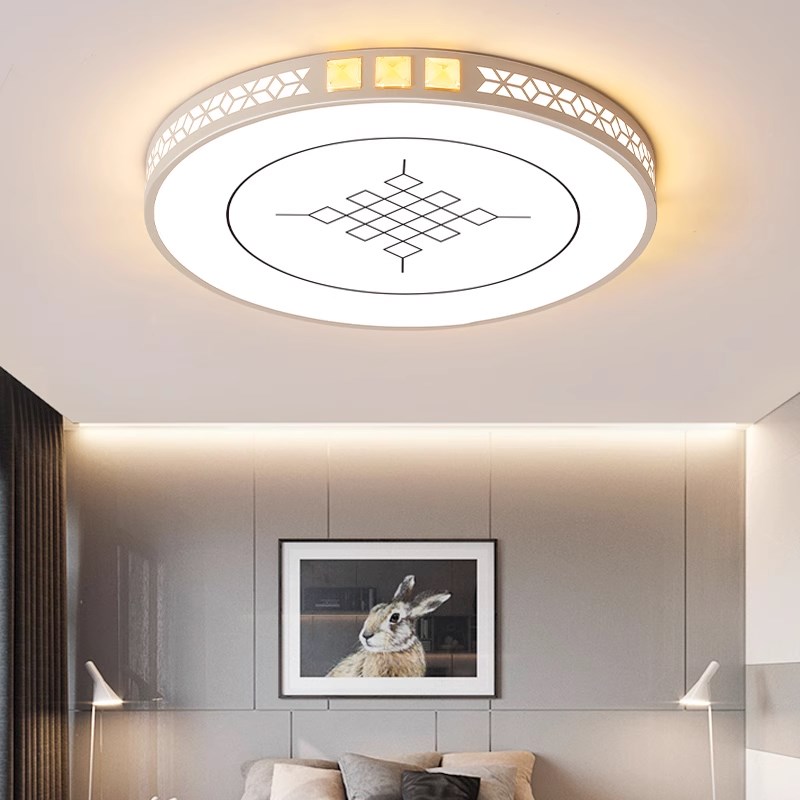 主客厅大气2025年新中s式LED房间吸顶灯简约现代卧室餐厅中山灯具