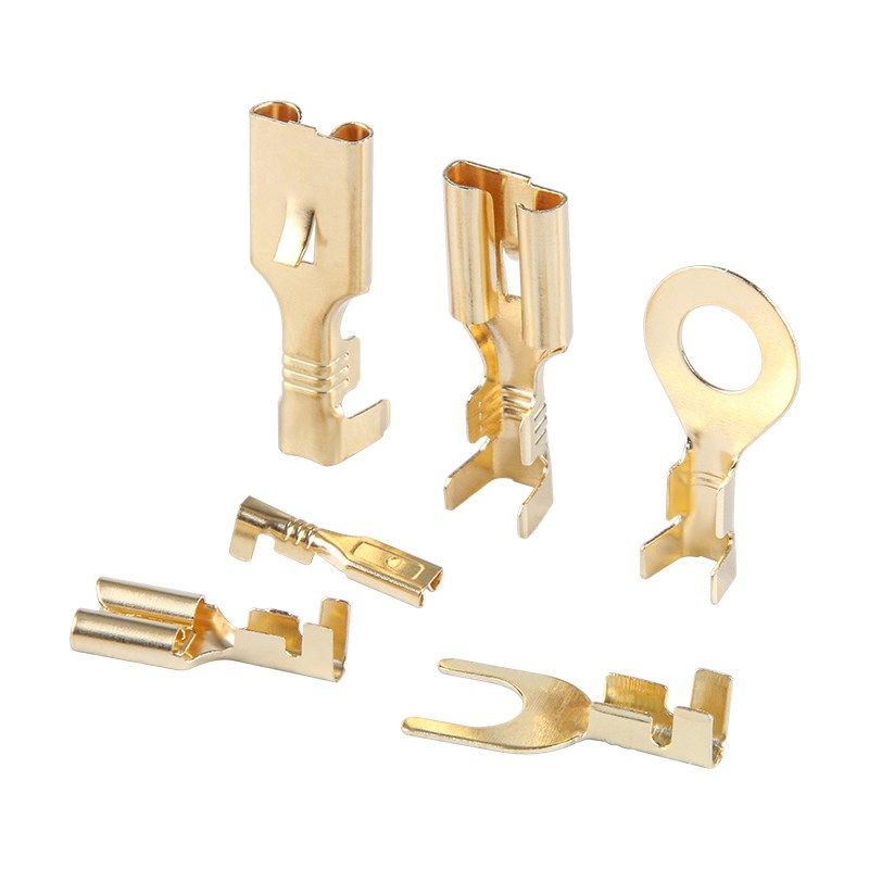 冷压端子插簧插片叉形圆形电线连接器接线片接地环端子接头100只,电子/电工,接线端子,淘宝优惠券,粉丝福利购,淘宝优惠卷