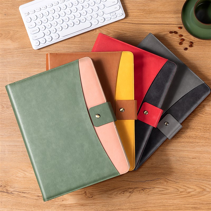 A4文件夹定制多功能商务经理夹销售客户谈单夹活页本合同资料收纳