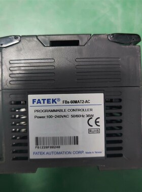 永宏PLC 型号FBS-60MAT2-AC 功能完好 轻微使