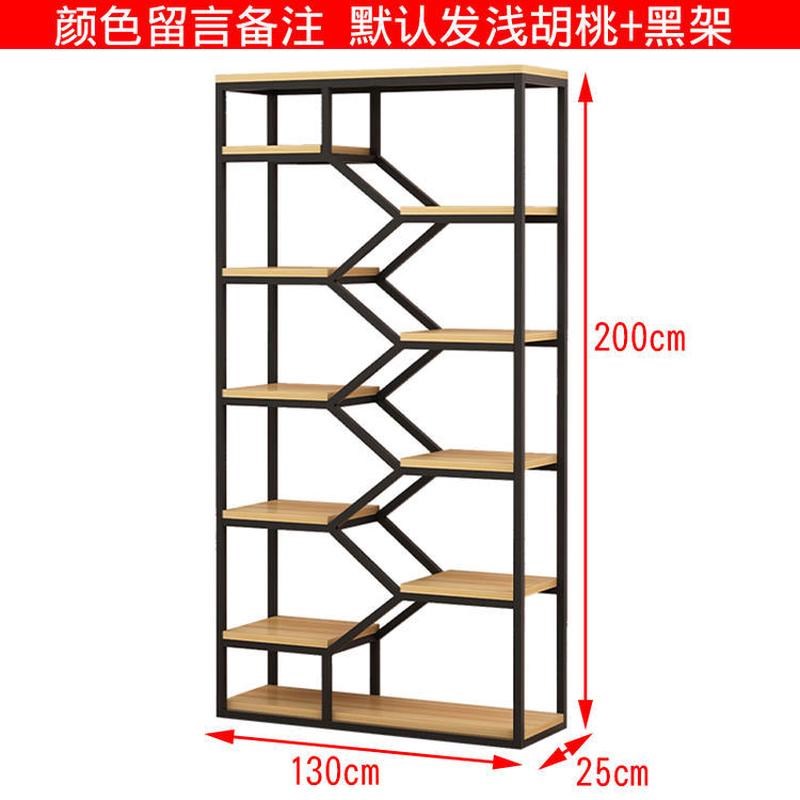 隔断置物架办公室客厅铁艺多层屏风展示储物O陈列架书架落地置物
