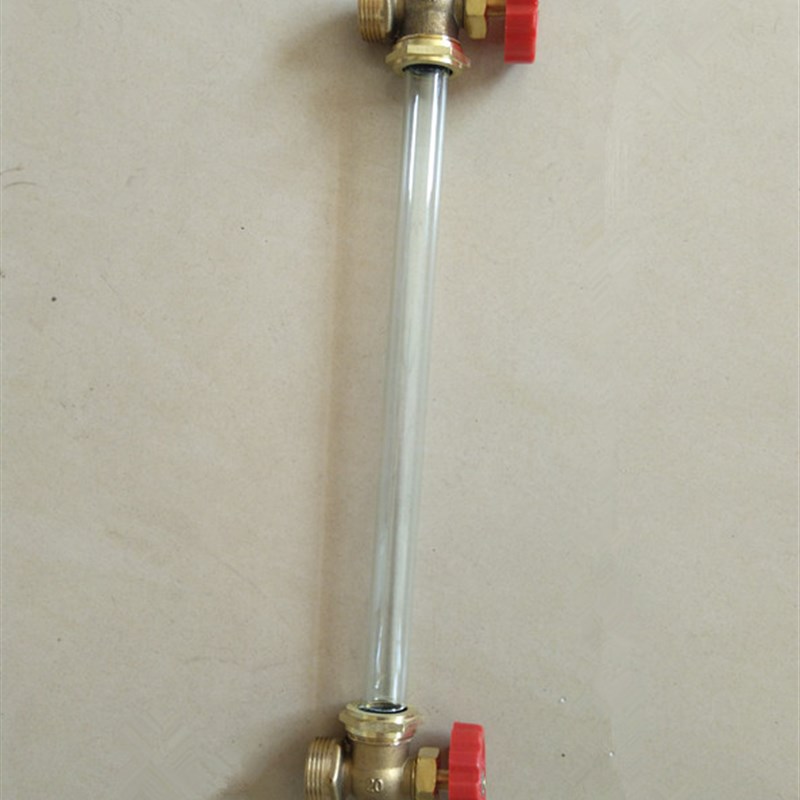 水位计液位计玻璃管考克阀门水箱水位显示器铜考克不锈钢阀门DN15