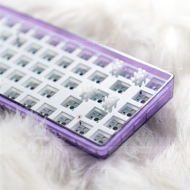 DK68/100机械键盘三模套件RGB佳达隆静音轴水蜜桃TTC客制化热插拔图片