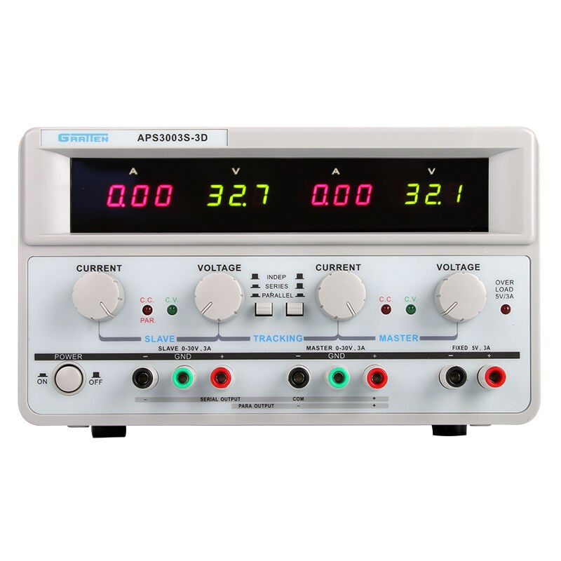安泰信双路直流稳压电源数显电源30V3A实验电源线性稳压电源30V5A