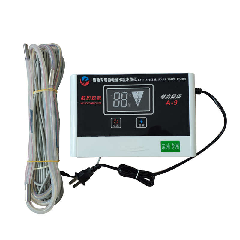 浴池水温水位显示仪锅炉水位计 硅胶管水箱水位液位显示器温度